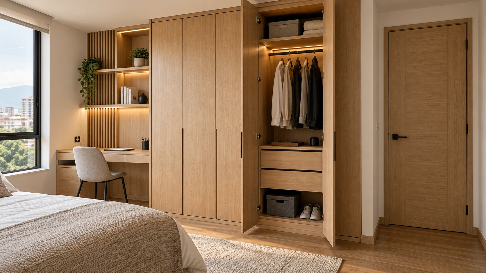 Carpintería a medida: closets, puertas y muebles
