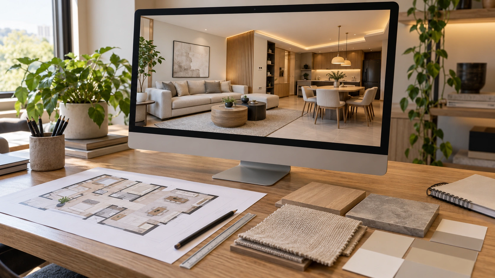 Diseño interior y renders 3D
